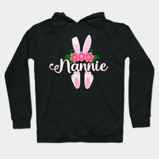 EASTER BUNNY NANNIE FOR HER - MATCHING EASTER SHIRTS FOR WHOLE FAMILY Hoodie